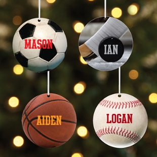 All Star Sports Round Bauble