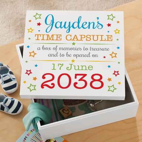 Precious Memories First Birthday Memory Box