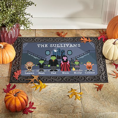 Spooky Family Doormat