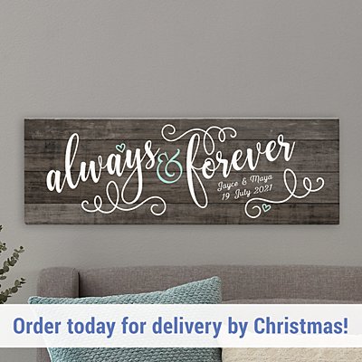 Always & Forever Canvas