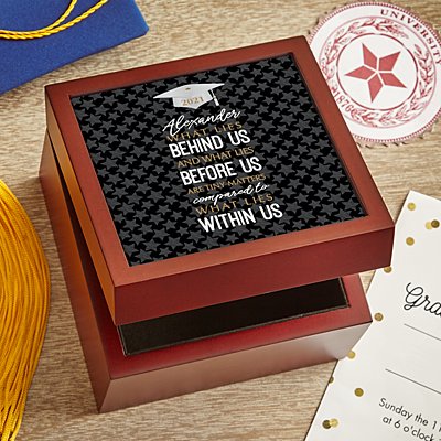 What Lies Within Graduation Keepsake Box