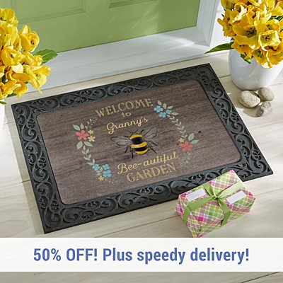 Bee-autiful Garden Doormat