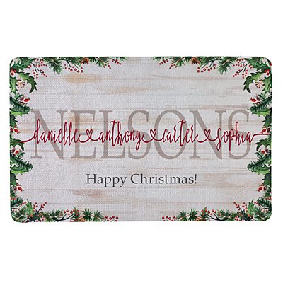 The Spirit of Christmas Connects Us Doormat