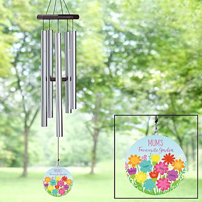 Bright Blossoms Wind Chime Personal, Garden Gifts For Mom Birthday Uk