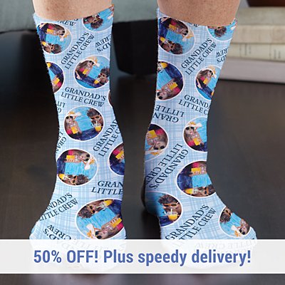 Create Your Own Photo Message Socks