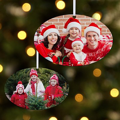 Picture Perfect Photo Oval Bauble