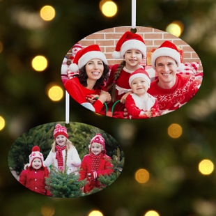 Picture-Perfect Photo Oval Bauble