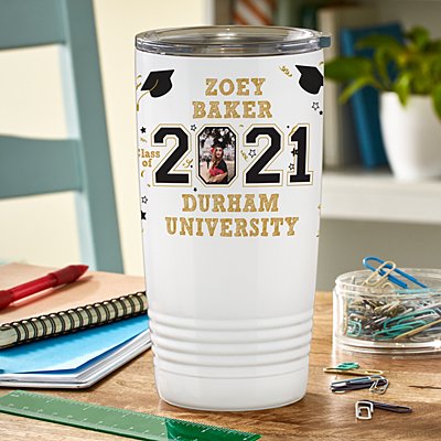 Year of The Graduate Photo Insulated Tumbler