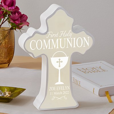 First Holy Communion Lighted Cross