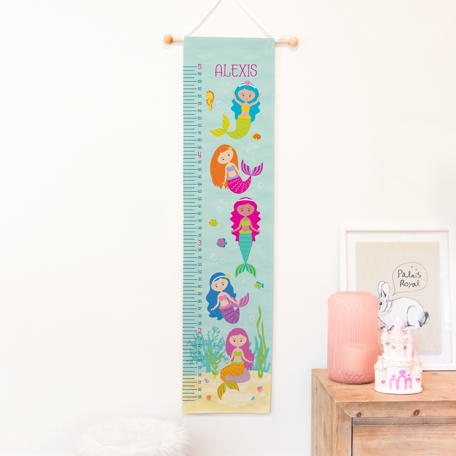 Girls' New Heights Personalized Growth Charts