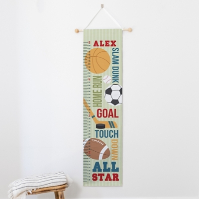 Boys' New Heights Personalized Growth Charts
