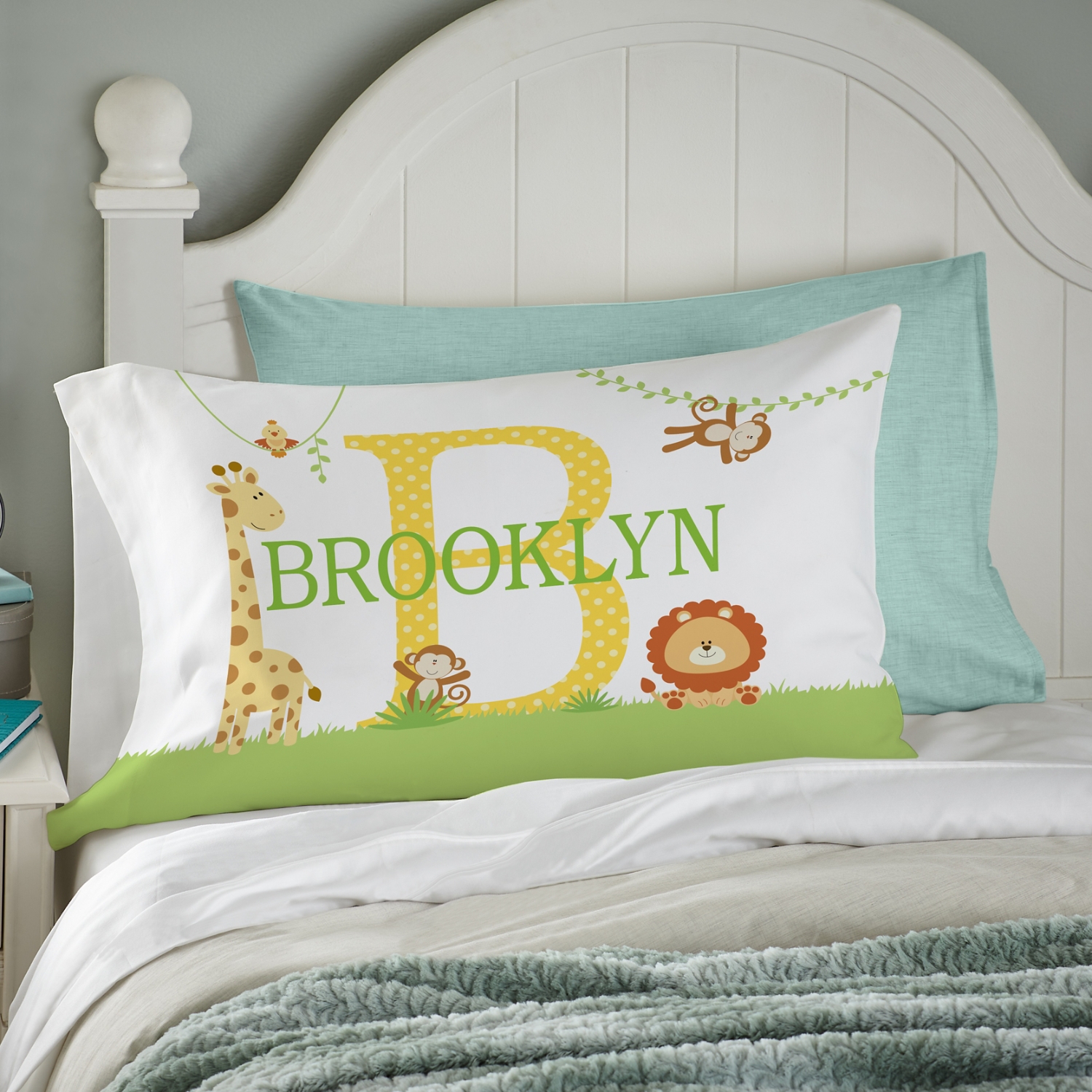 Personalized kids bedding sale