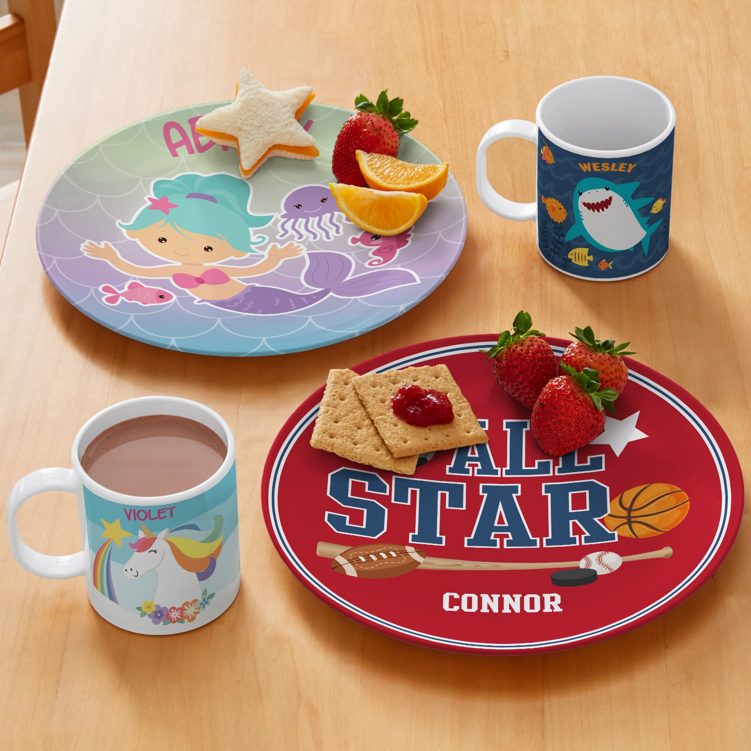 Delightful Graphic Personalized Tableware