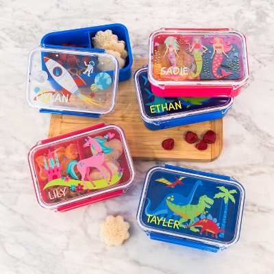 Stephen Joseph® Whimsical Friends Personalized Bento Boxes