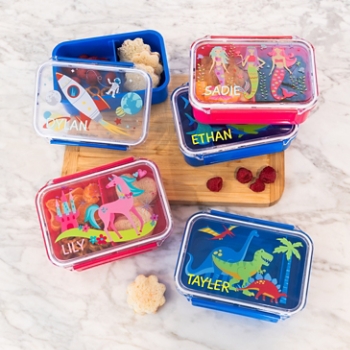 Stephen Joseph® Whimsical Friends Personalized Bento Boxes