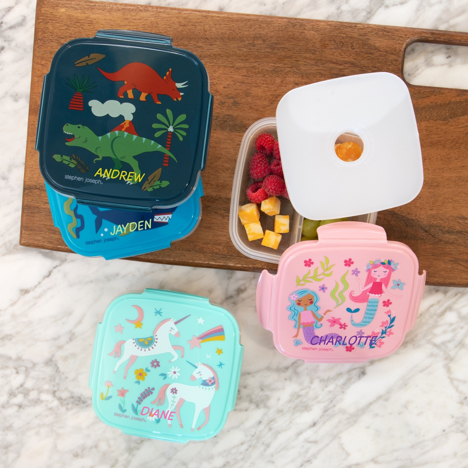 Personalized Snack Containers 