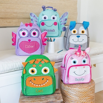 Cute Critter Personalized Backpacks