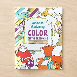 i See Me!® Color in the Treehouse Personalized Coloring Book