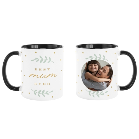 Best Ever Mug - Black Handle - 325 ml