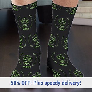 Day of the Dead Socks