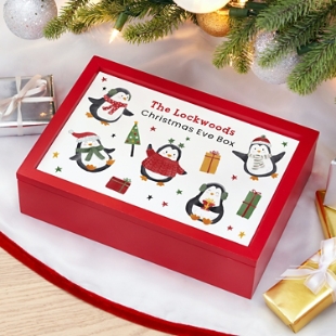 Playful Penguins Christmas Eve Box