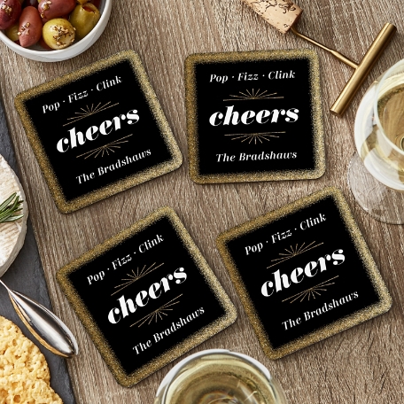 Pop! Fizz! Clink! Coasters