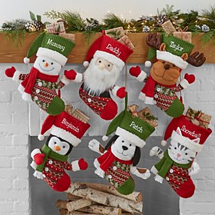 Christmas Jumper Character Stocking