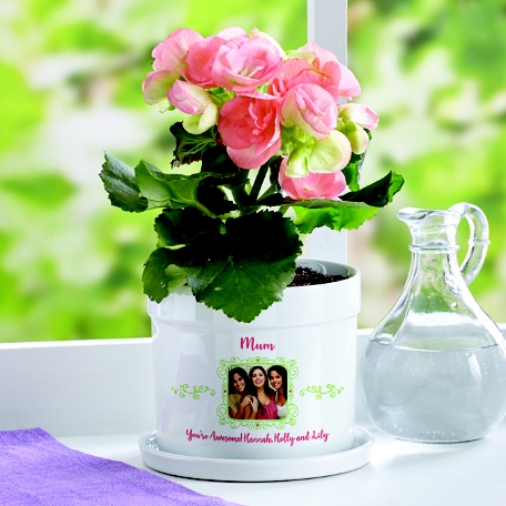 Picture-Perfect Photo Planter with Tray