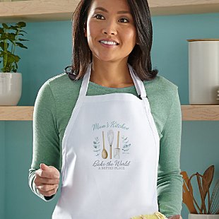 Bake The World A Better Place Apron