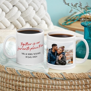 Together Is Our Favourite Place Photo Mug