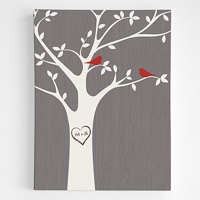 Eternal Love Tree Personalized Wall Art