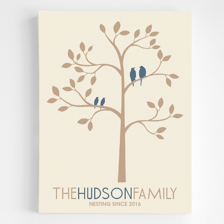 Family Tree Wall Art - 18x24