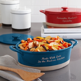 Small Personalized Casserole Dish