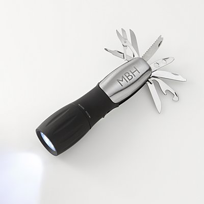 Multi-Function Flashlight Personalized Tool Set