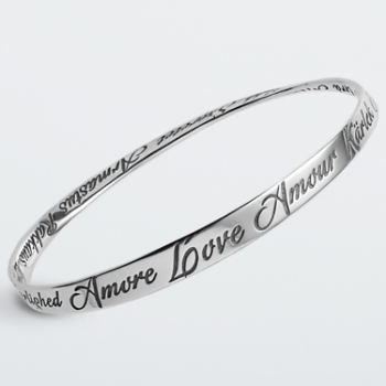 Languages of Love Bangle