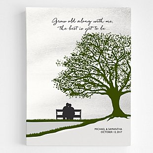 Grow Old With Me Premium  Gallery Wall Art - 12x16