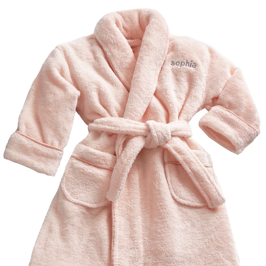 Monogrammed best sale baby robe