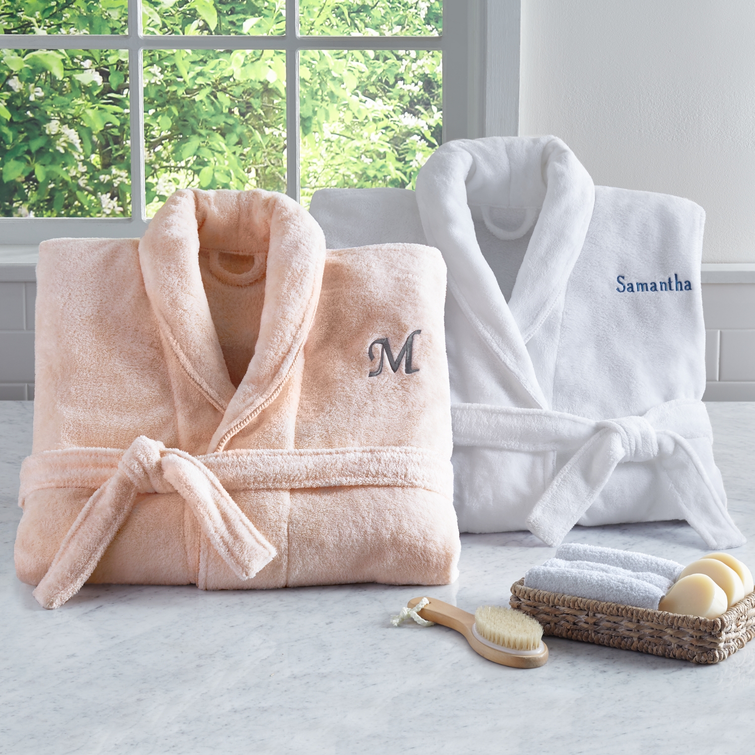 Ladies' Five-Star Personalized Plush Robe