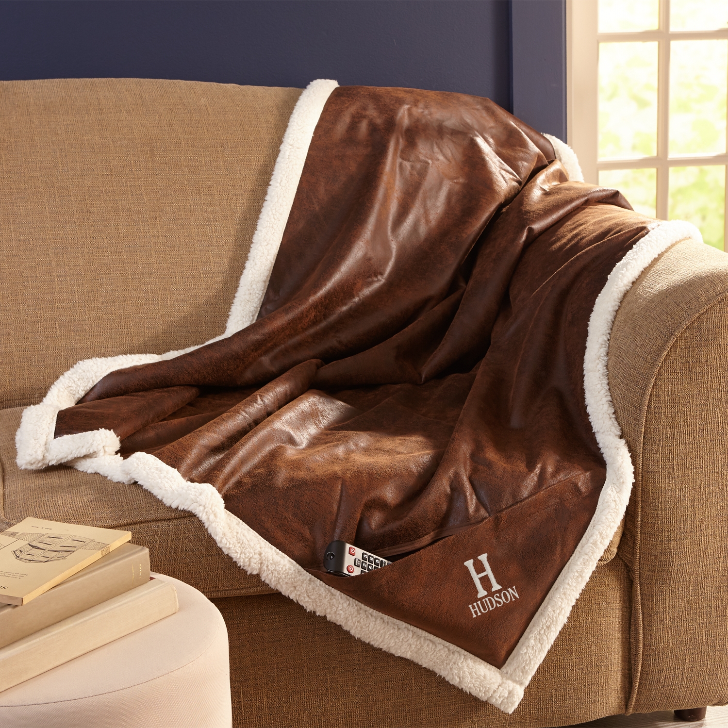 Personalized Luxurious Cozy Throw