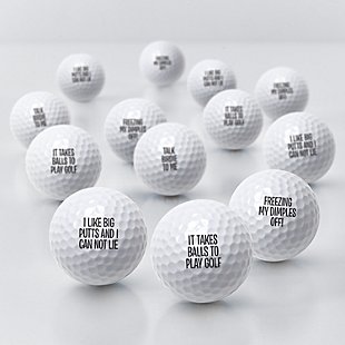 Any Message Golf Balls