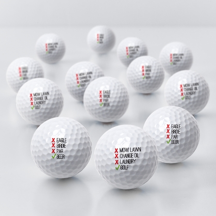 Golfer S Checklist Golf Balls Personal Creations First and foremost, look for the golf balls that have a nice, soft cover called surlyn. personal creations
