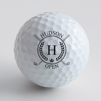 Golf Open Golf Balls - Set of 12 