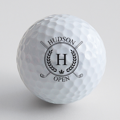 Golf Open Golf Ball Sets - Set of 12