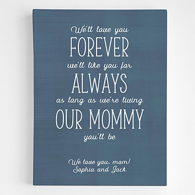 Mommy You Will Be Canvas Art