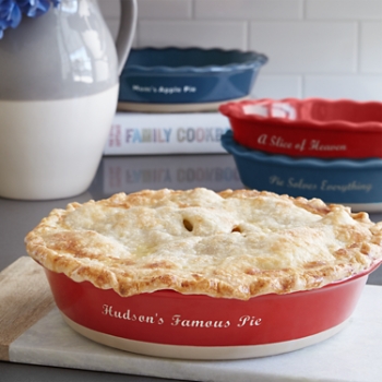 Custom Ceramic Stoneware Pie Dish