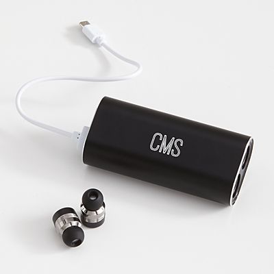 Wireless Headphones + Charging Bank