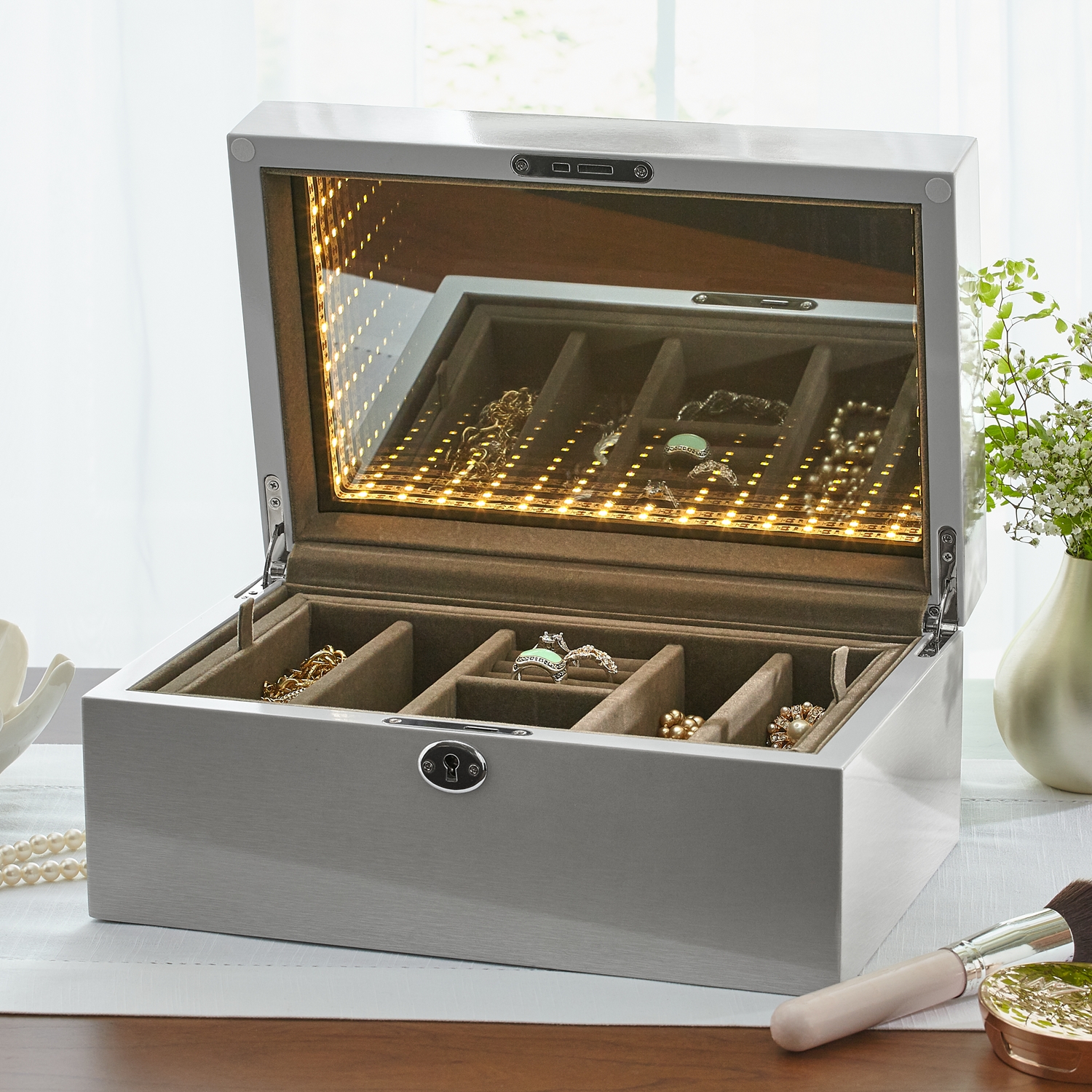 light up watch box