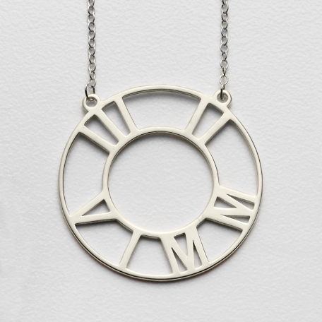 A Date To Remember Pendant - Silver