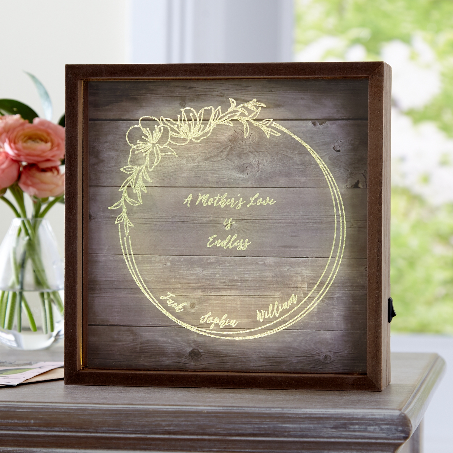 A Mother's Love Light Box