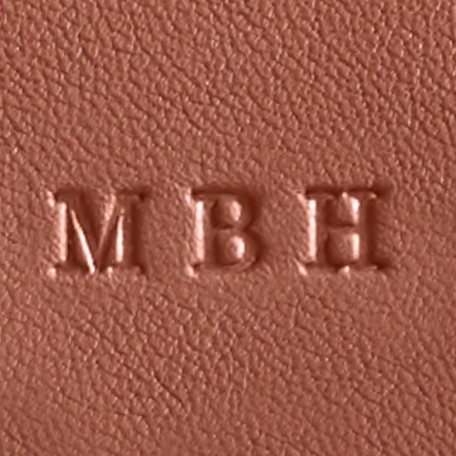 Leather Euro Weekender Bag - Tan - Debossed Monogram